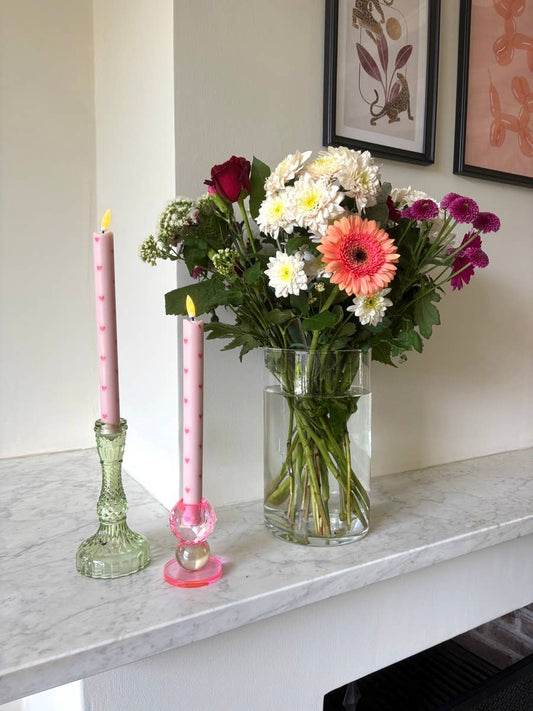 Pink Hearts LED-Lyssett