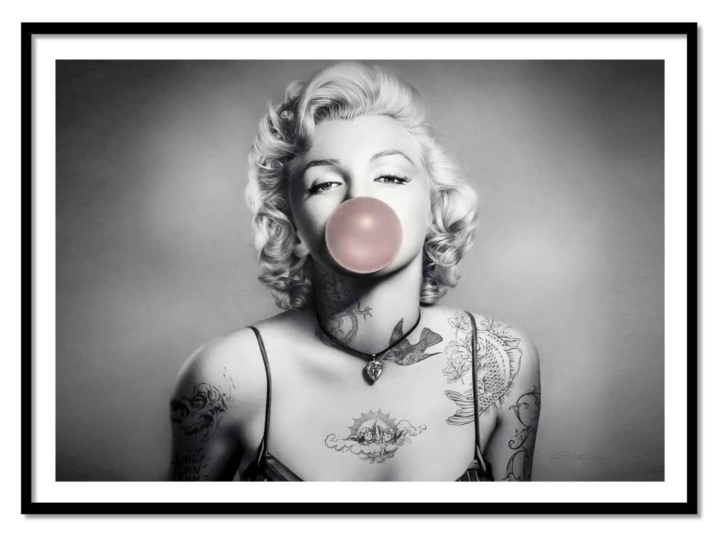 Marilyns Bubblegum Plakat