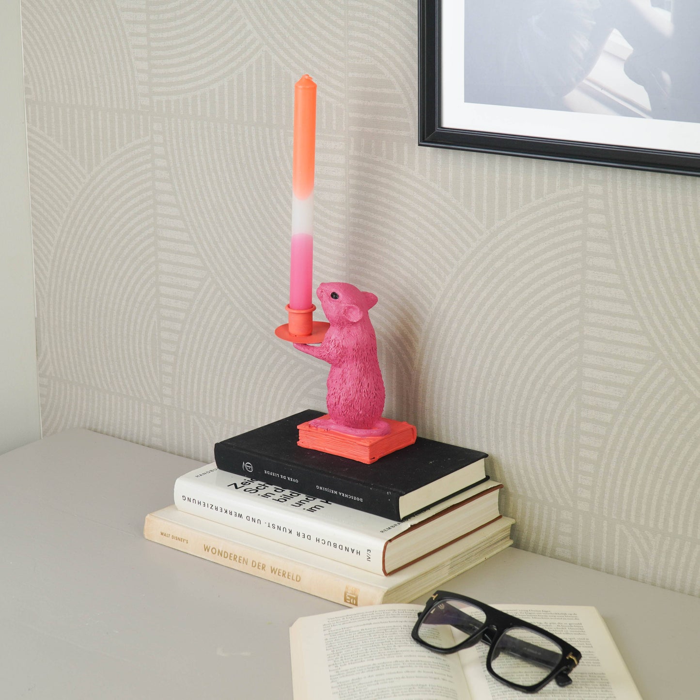 Pink Mouse Lysestake