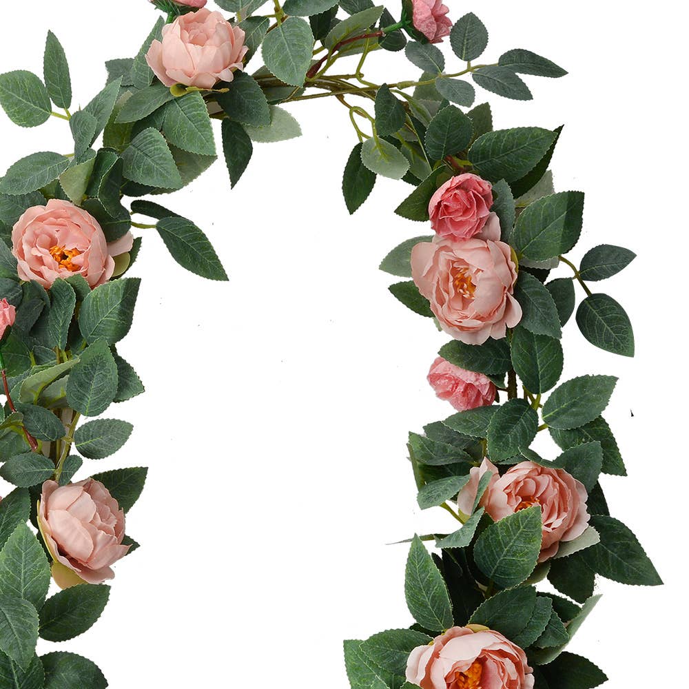 Pink Green Garland 150 cm
