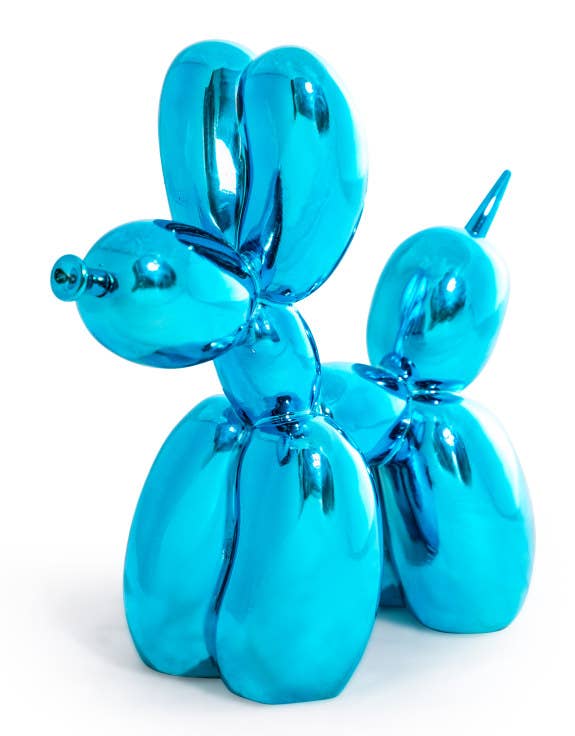 Electro Blue Ballonghund