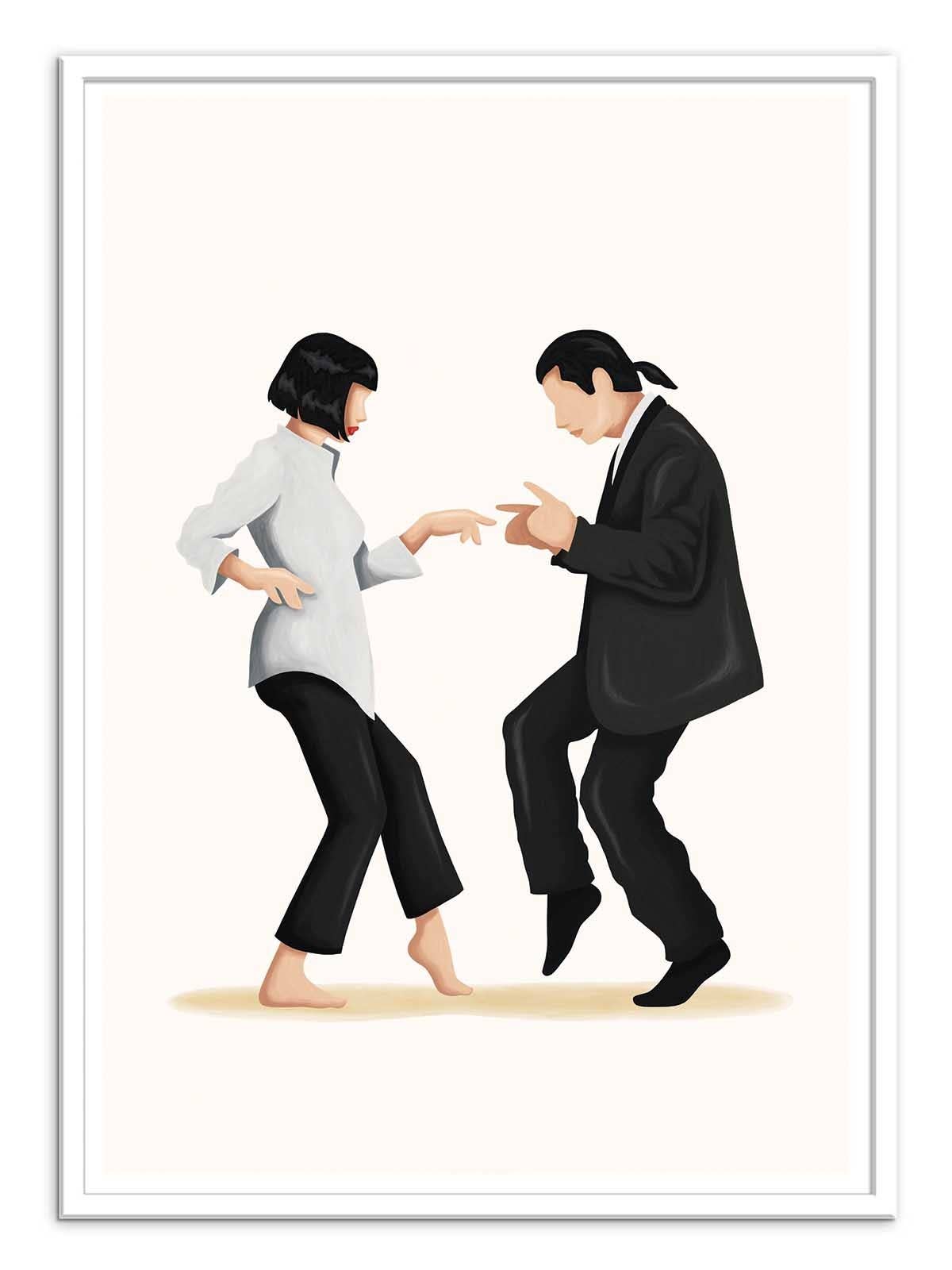 Pulp Fiction Dance Plakat