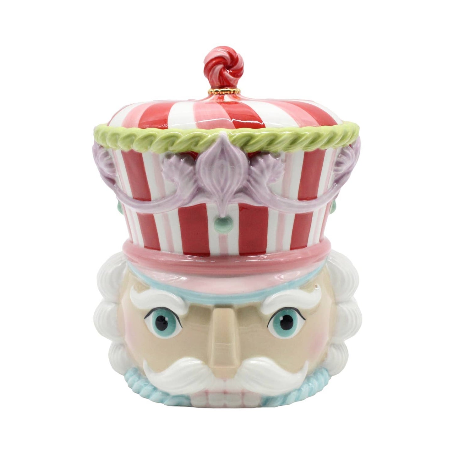 Nutcracker Head Cookie Jar