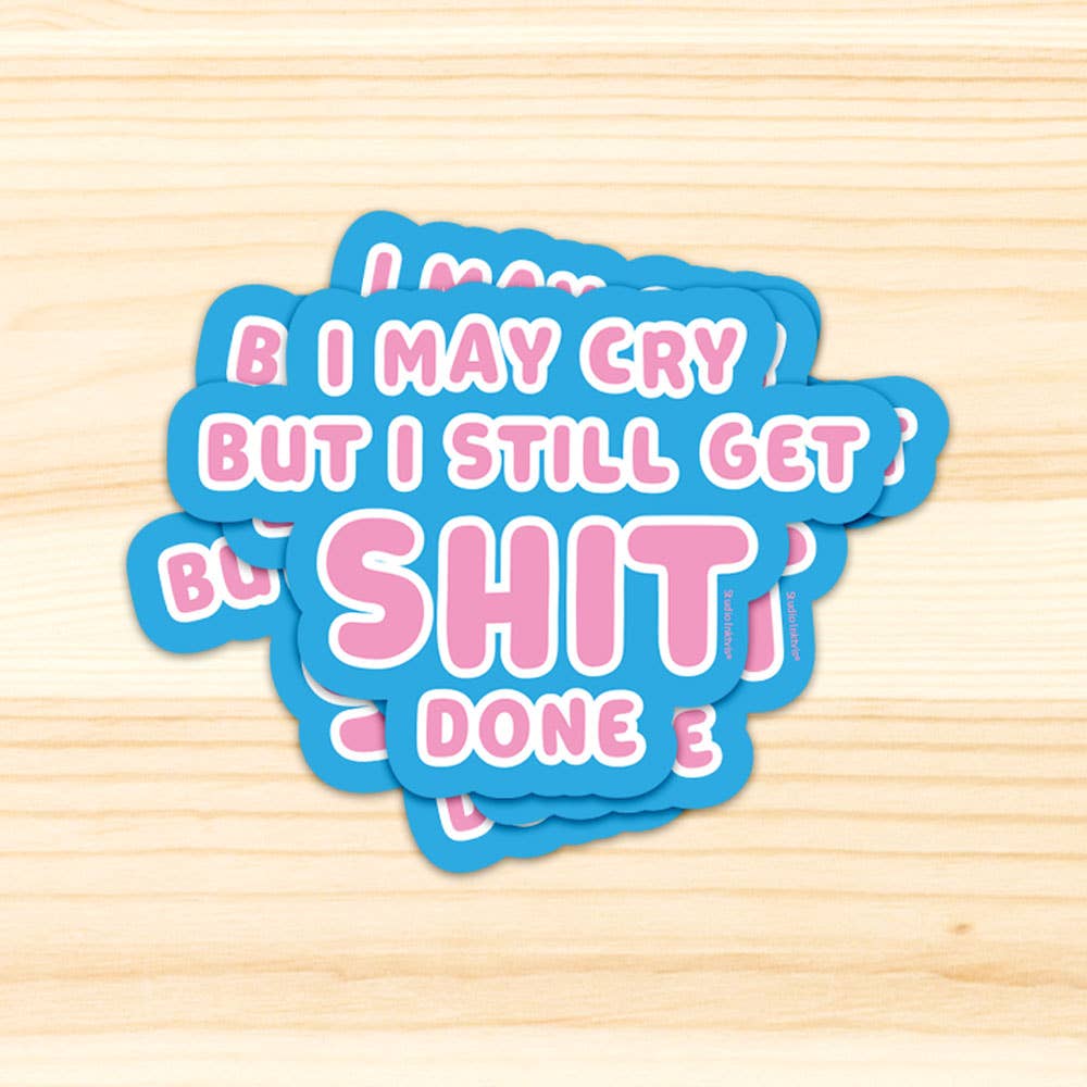 Get shit done Klistremerke