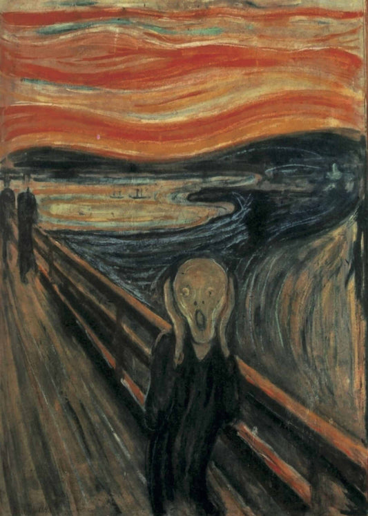 Edvard Munch Skrik Plakat