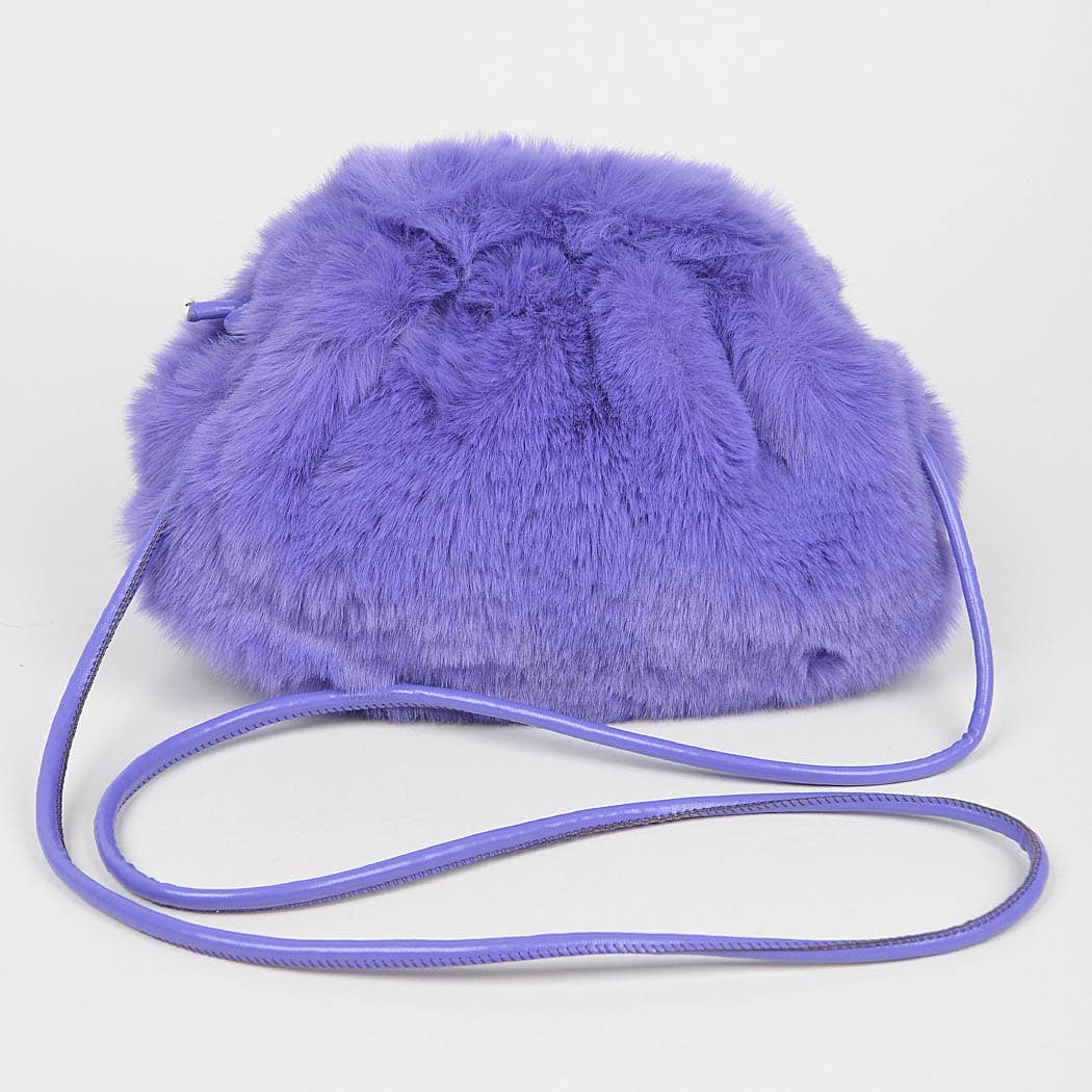Faux Fur Crossbody Bag
