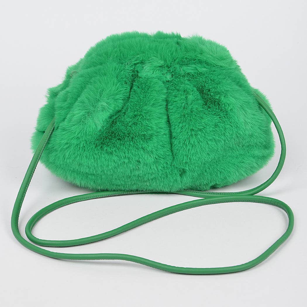 Faux Fur Crossbody Bag
