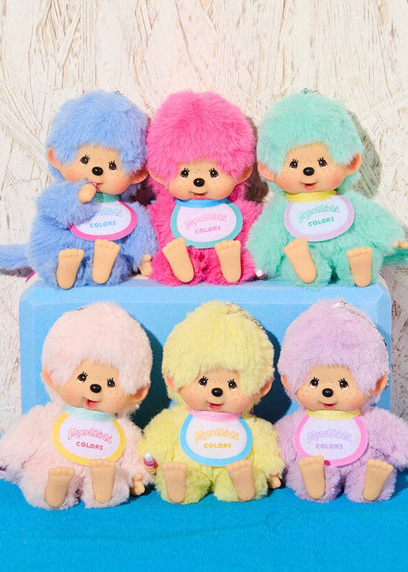 Monchhichi Neon Green Plush Mascot
