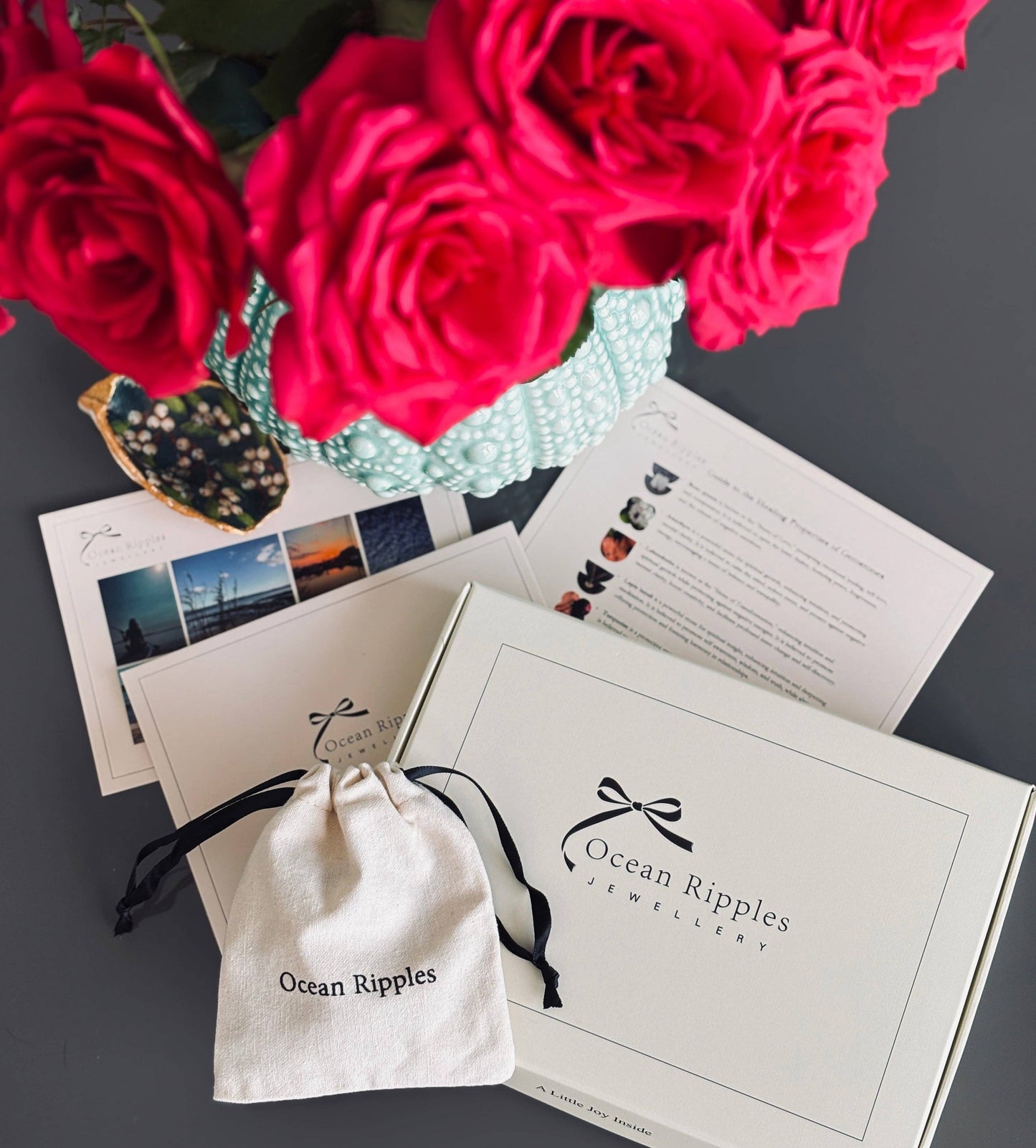 Flower Wreath Øredobber