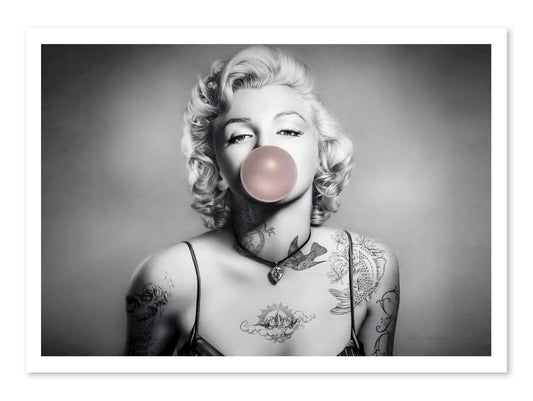 Marilyns Bubblegum Plakat