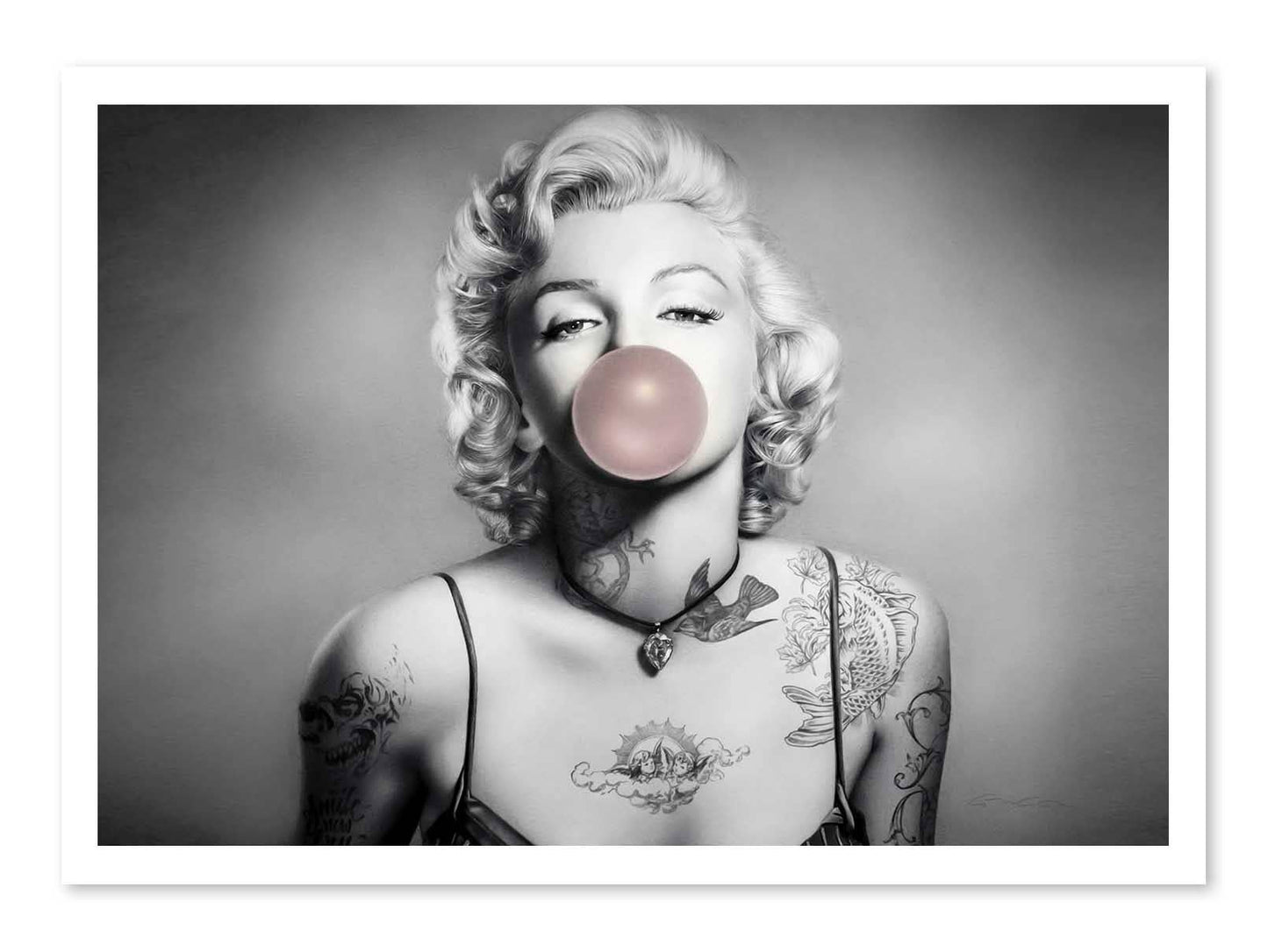 Marilyns Bubblegum Plakat