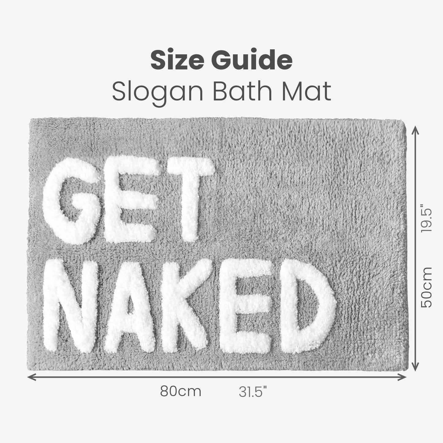 Get Naked Badematte