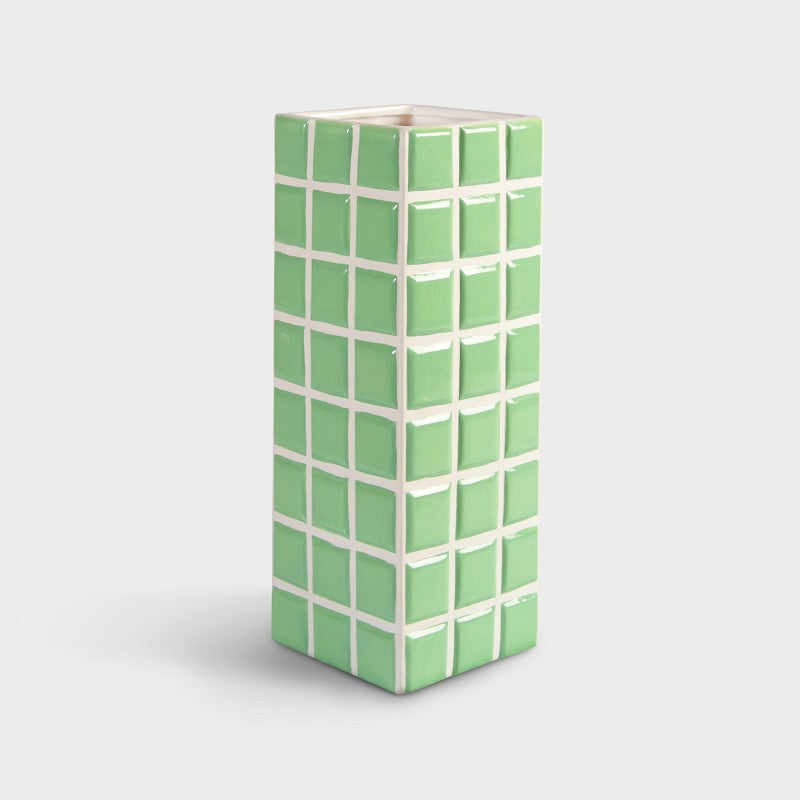 Tile Mint Vase