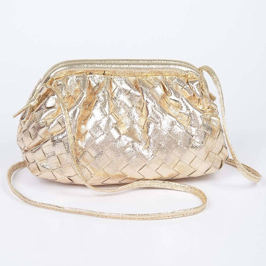 Metallic Crossbody Bag