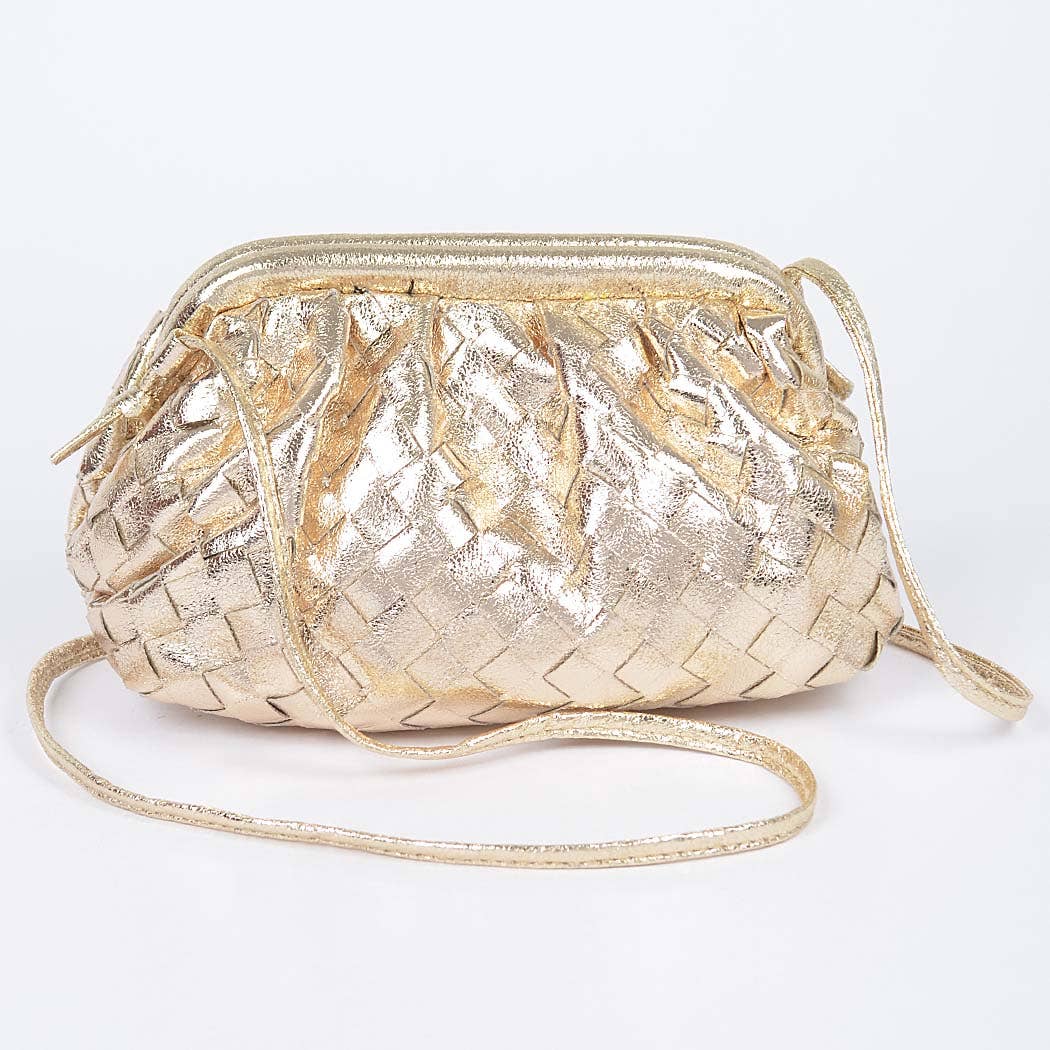 Metallic Crossbody Bag
