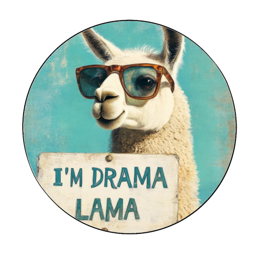 Drama Lama Klistremerke