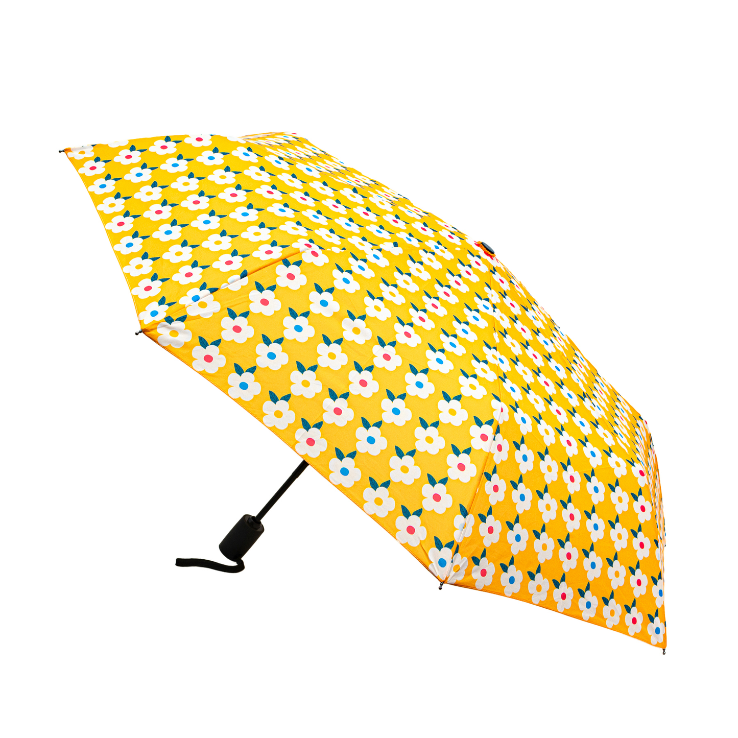 Retro Yellow Paraply