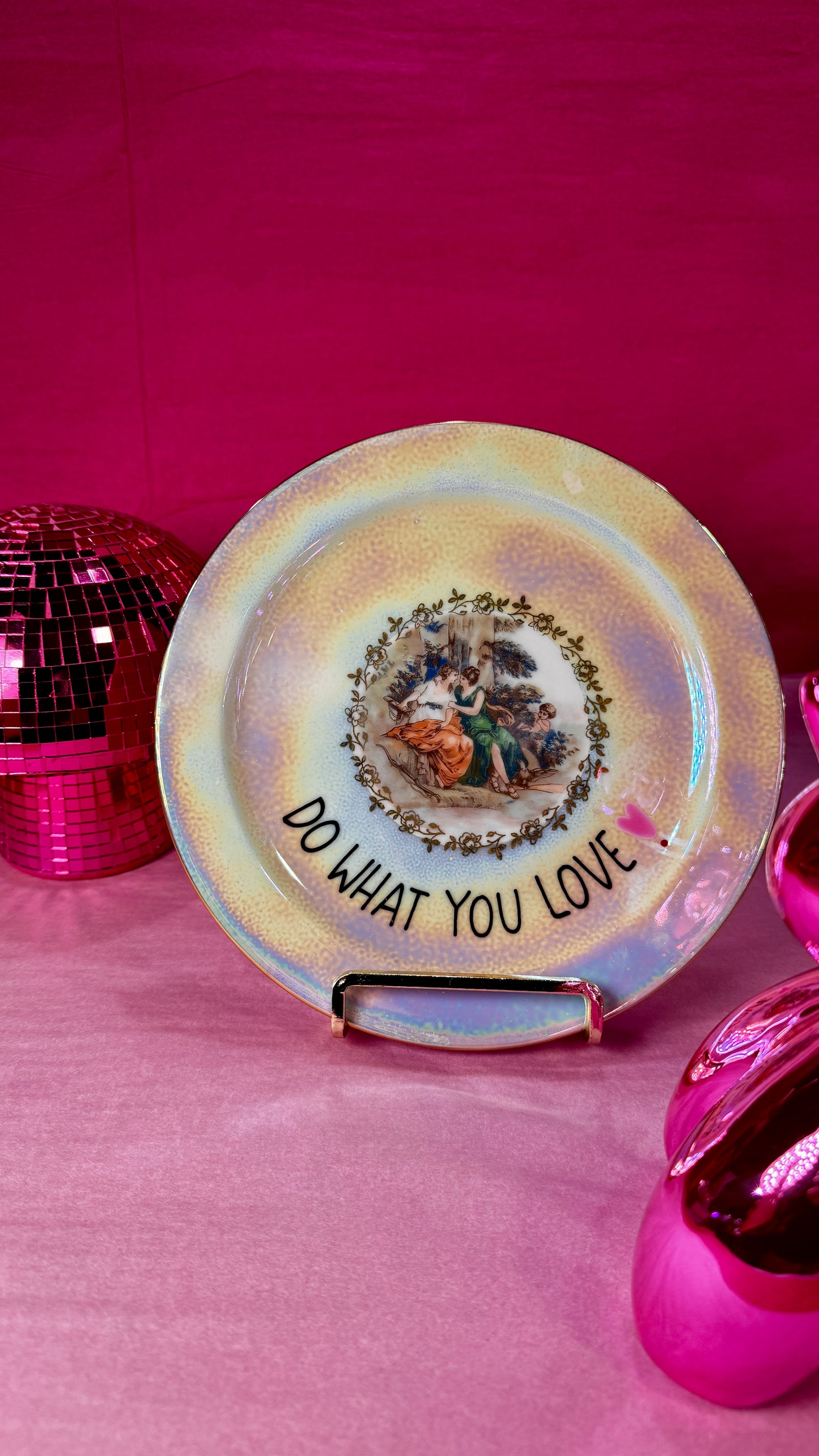 Do what you love Tallerken