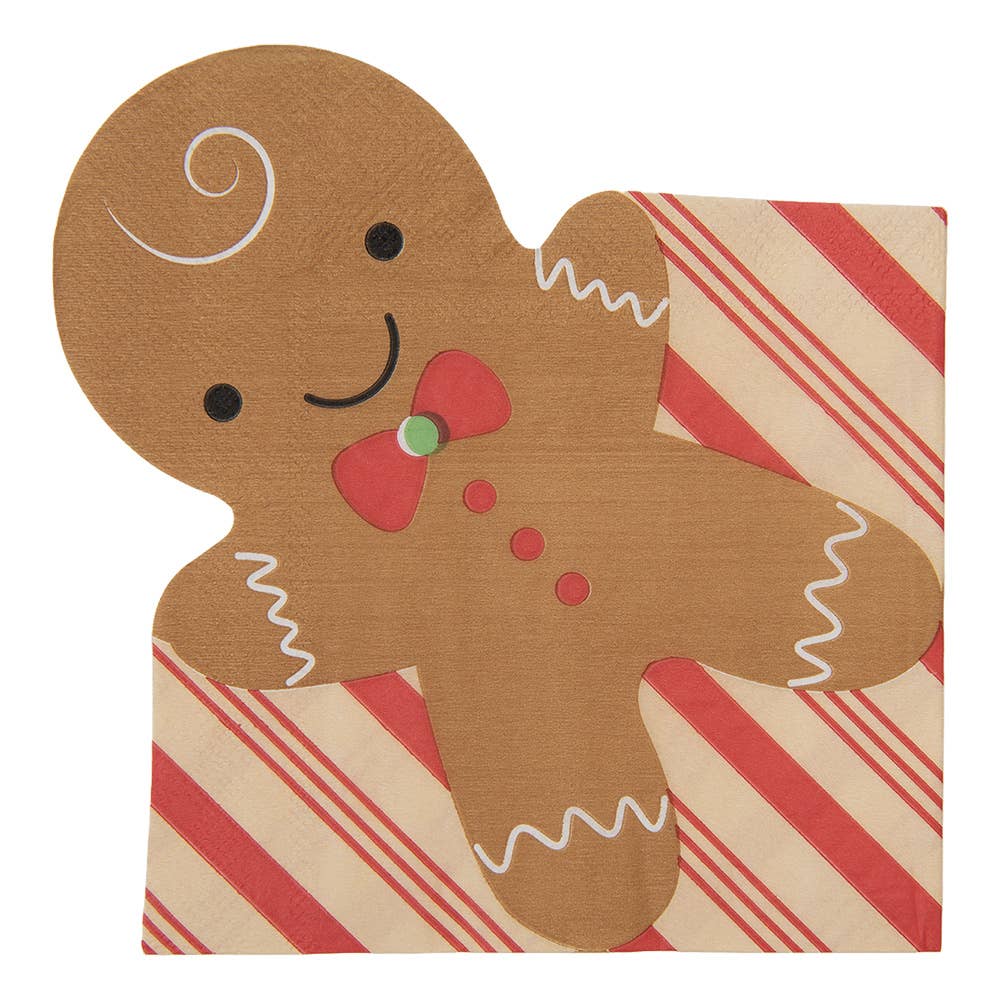 Gingerbread man Servietter