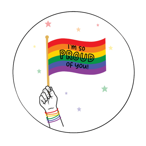 Proud Gay Klistremerke