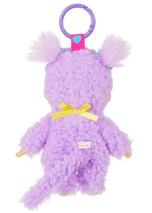 Monchhichi Sweet Lollipop Purple Mascot