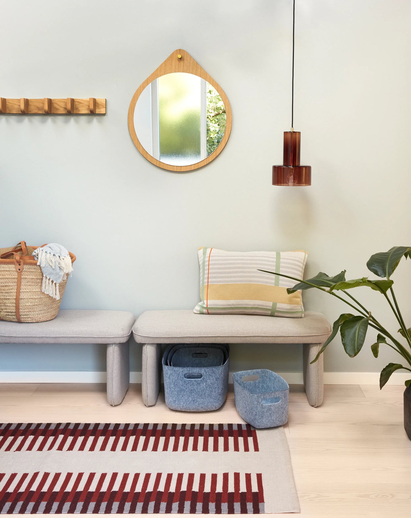 Ripple Taklampe Amber