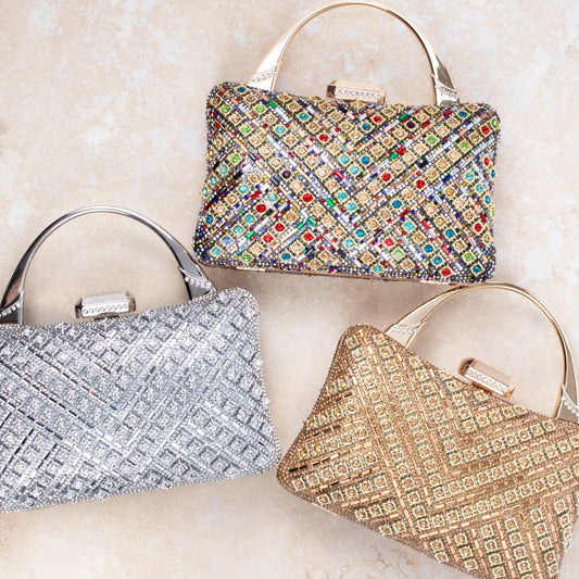 Crystal Stones Clutch