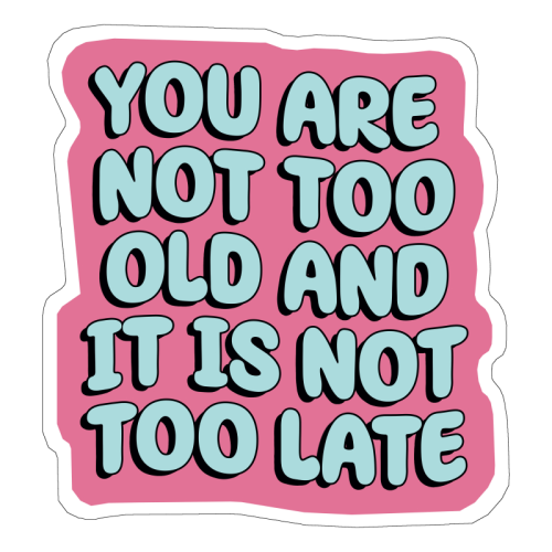 Too Old Klistremerke