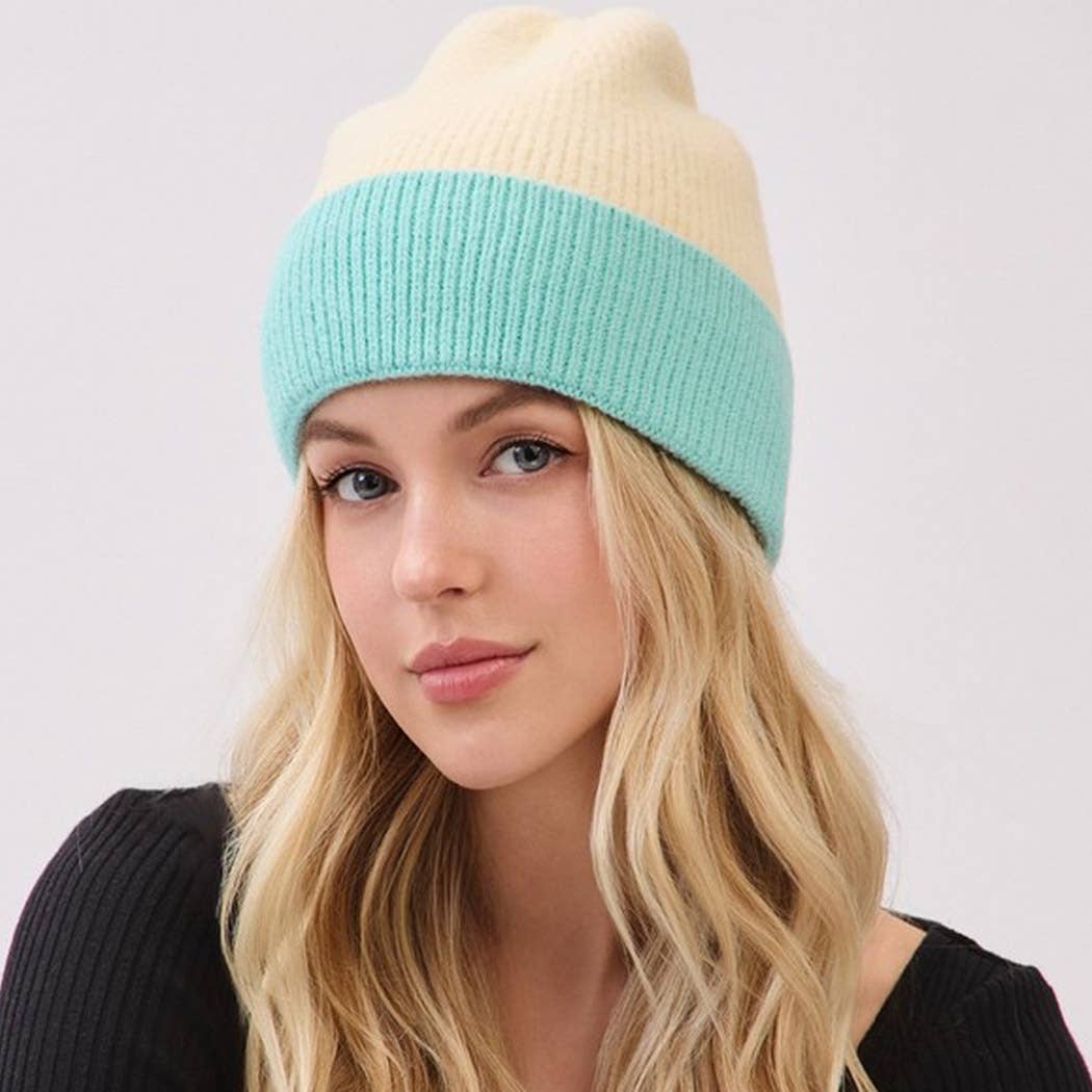 Two Tone Beanie