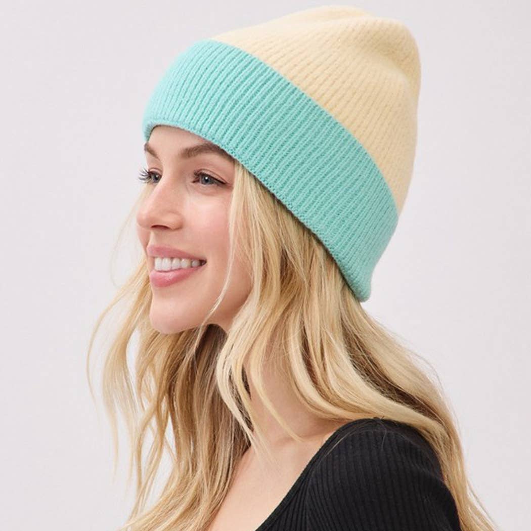 Two Tone Beanie