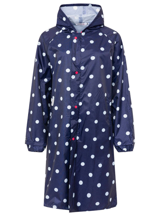 Dots Blue Regnjakke