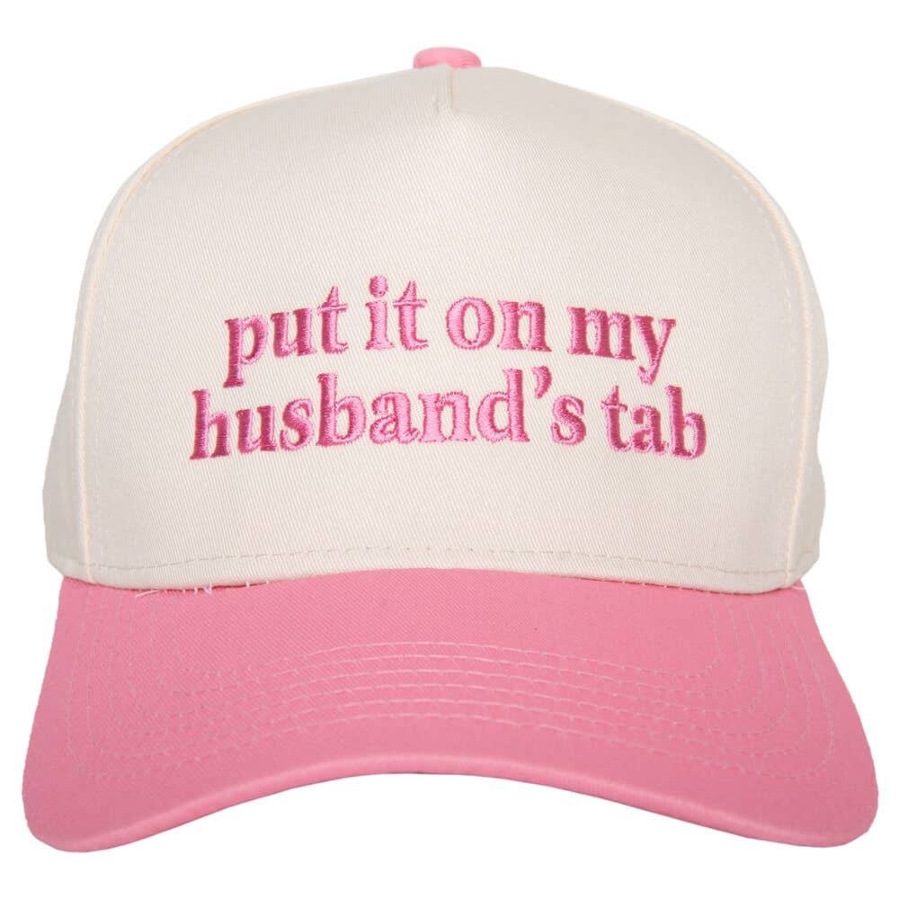 Put It On My Husband's Tab Caps