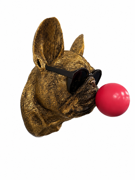 Frenchie Bubblegum Wall Head