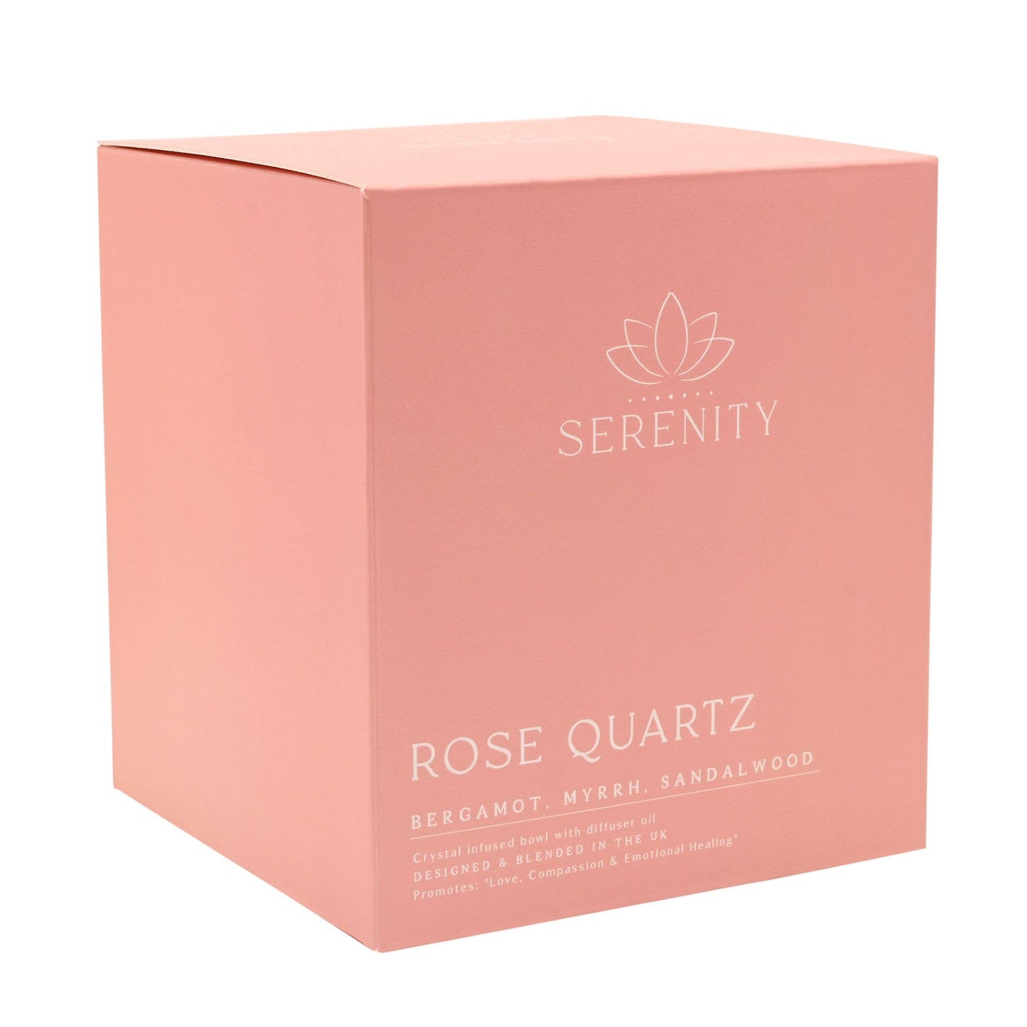 Rose Quartz Crystal Diffuser & Olje