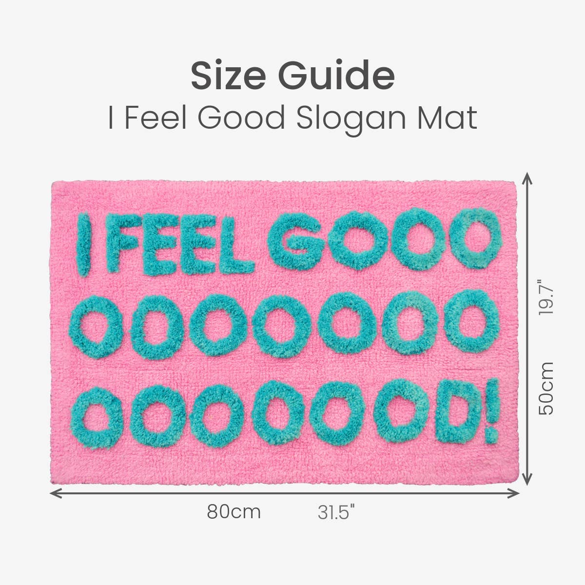 I Feel Good Badematte