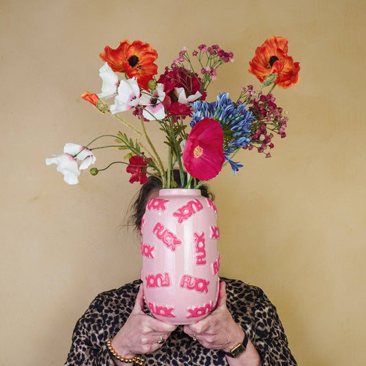 Fuck Pink Vase