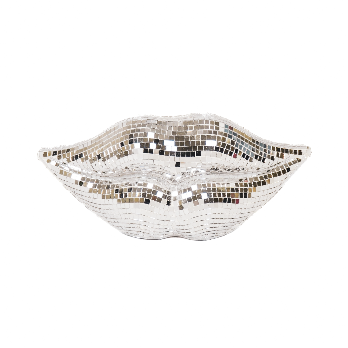 Disco Lips Silver
