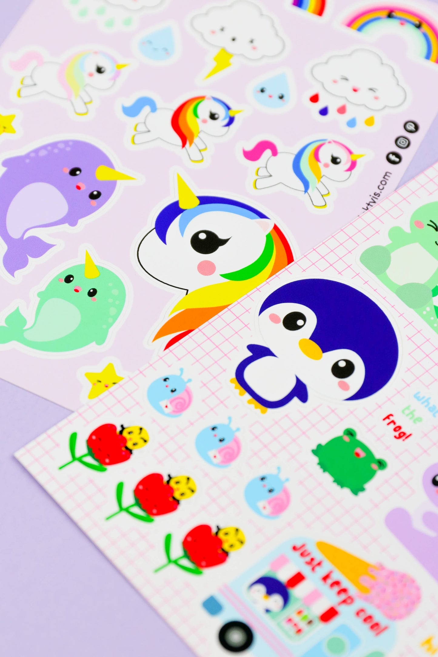 Unicorn Sticker sheet