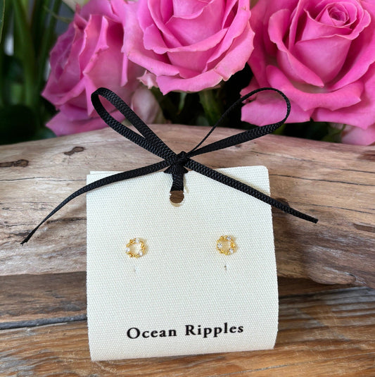 Zirconia Wreath Øreringer