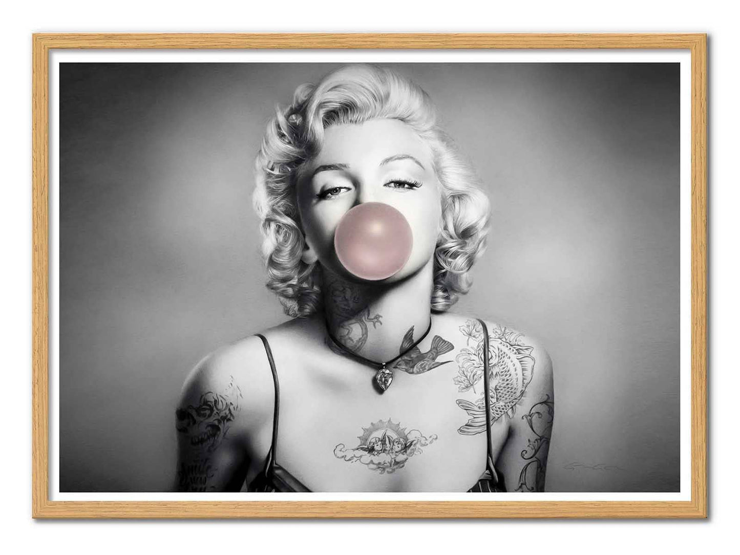 Marilyns Bubblegum Plakat