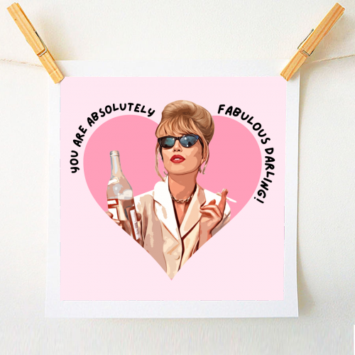 Absolutely Fabulous Darling Plakat