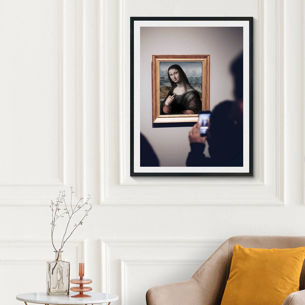 Rebel Mona Lisa Plakat