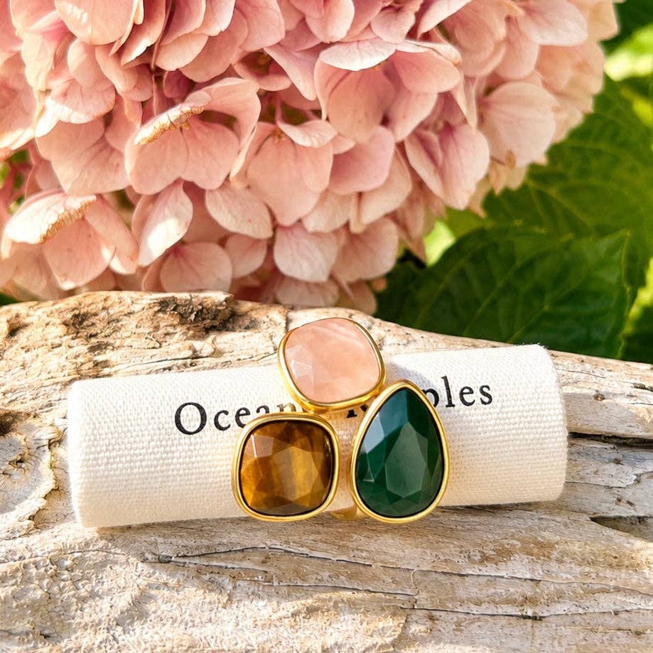 Trio Gemstone Ring