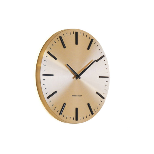 Veggklokke Modern Stripe