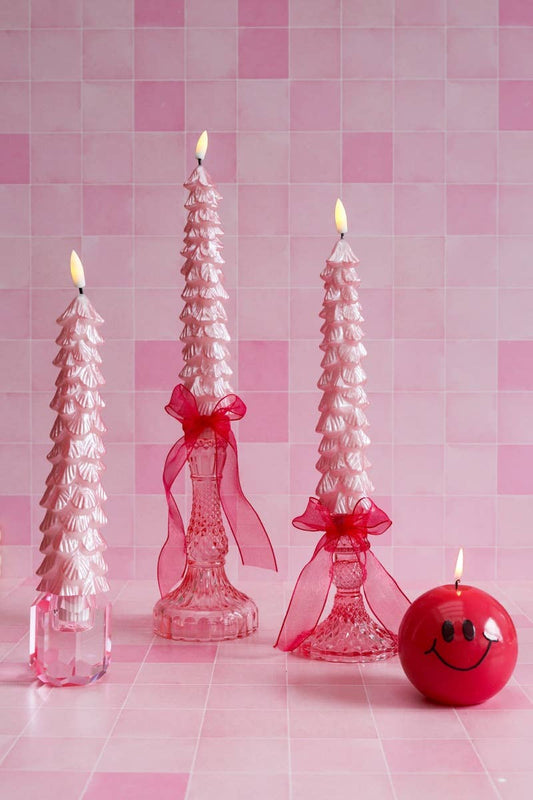 X-Mas Tree Pink LED-lyssett