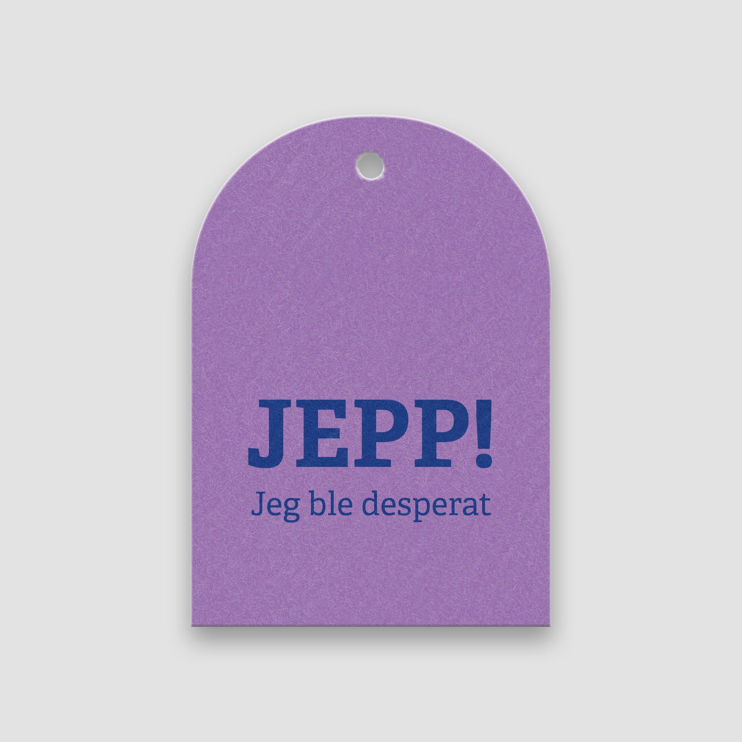 Blomsterkort, Jepp! Jeg ble desperat