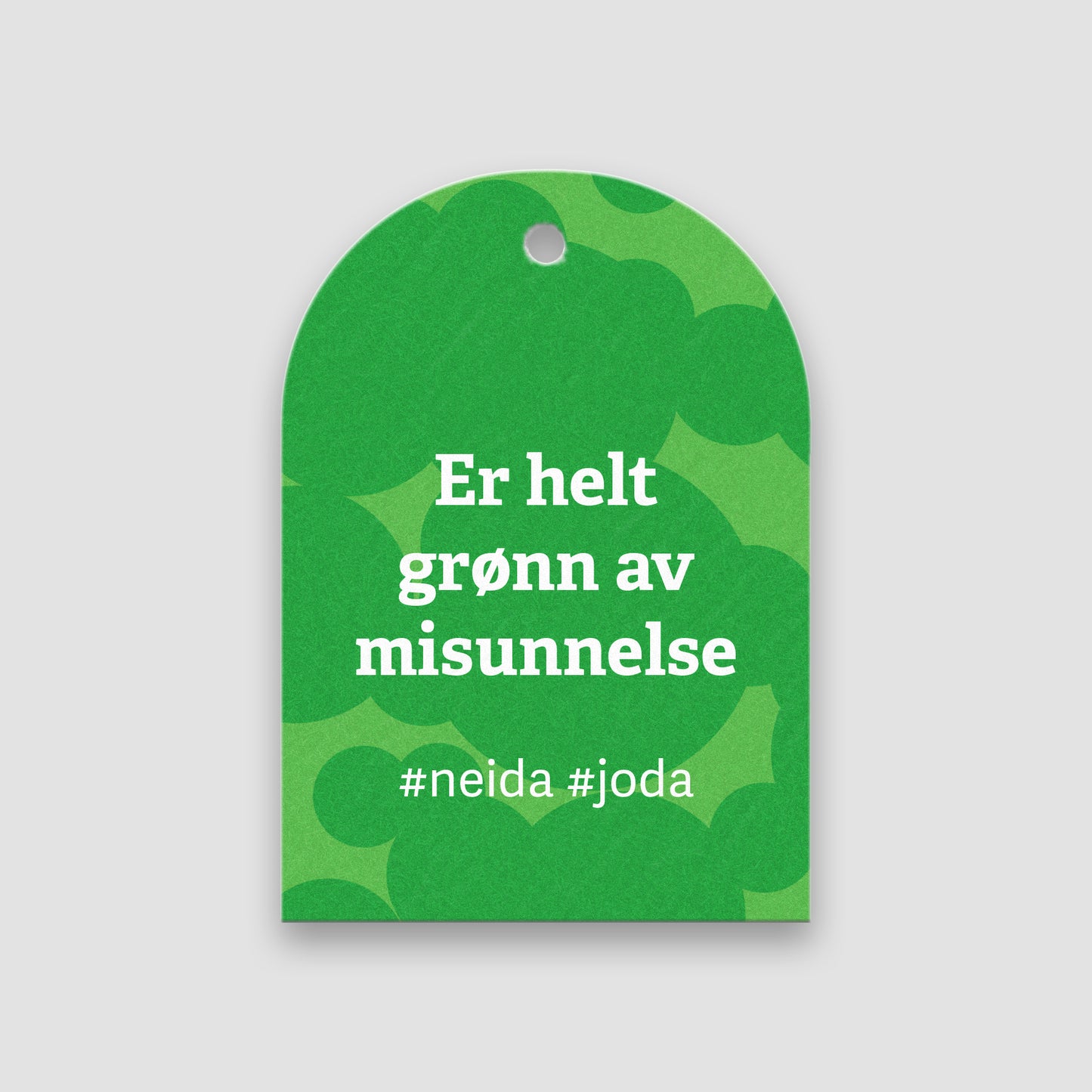 Blomsterkort, Grønn av misunnelse