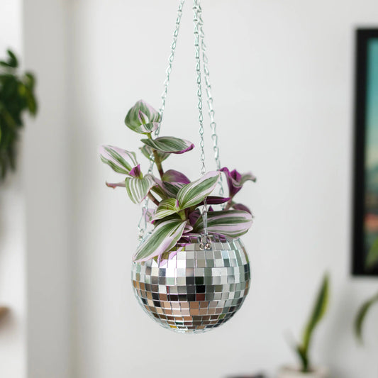 Disco Blomsterpotte Sølv