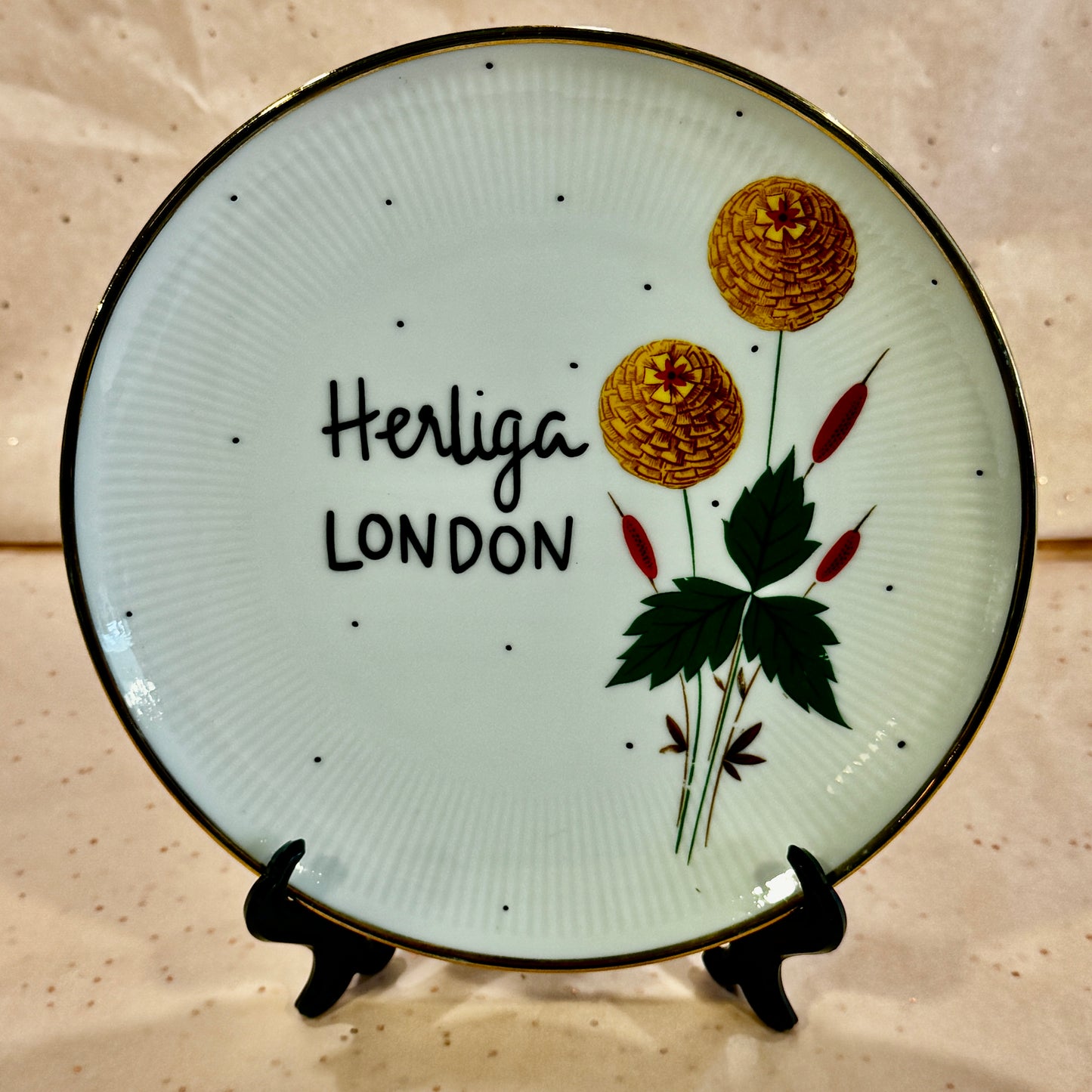 Herliga London Tallerken