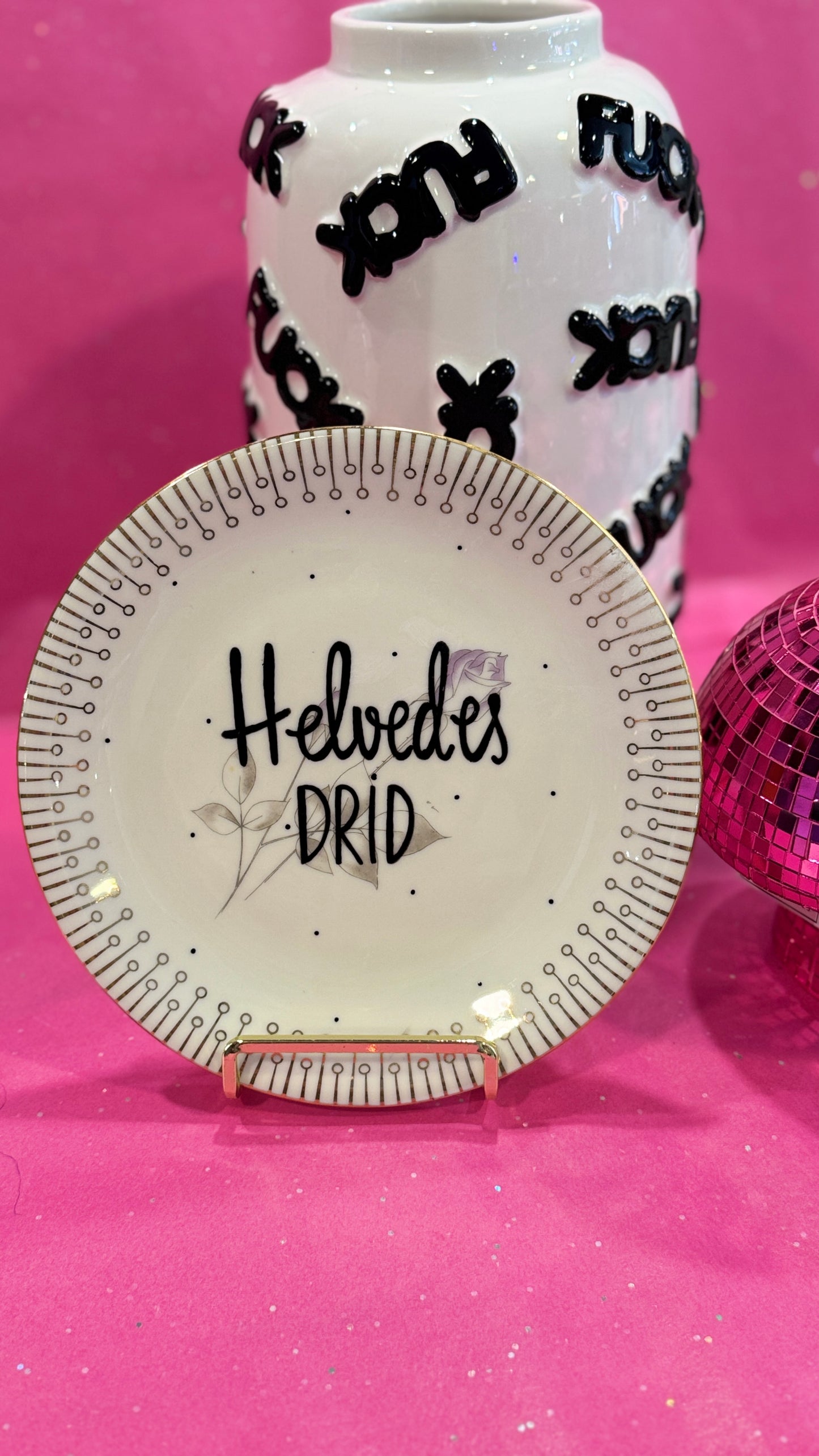 Helvedes Drid Tallerken